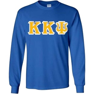 Kappa Kappa Psi Custom Twill Long Sleeve T-Shirt(Royal Blue)