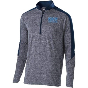 Kappa Kappa Psi Fraternity Electrify 1/2 Zip Pullover(Navy Heather/Navy)