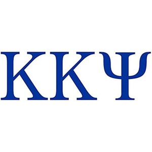 Kappa Kappa Psi Greek Letter Window Sticker Decal