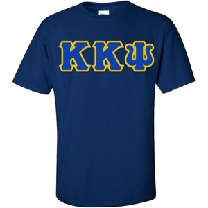Kappa Kappa Psi Lettered T-Shirt(Navy Blue)