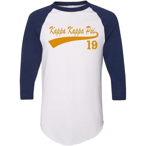 Kappa Kappa Psi Tail Year Raglan(White W/Navy Blue)