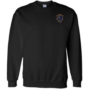 Kappa Kappa Psi World Famous Crest – Shield PATCH Crewneck Sweatshirt(Black)