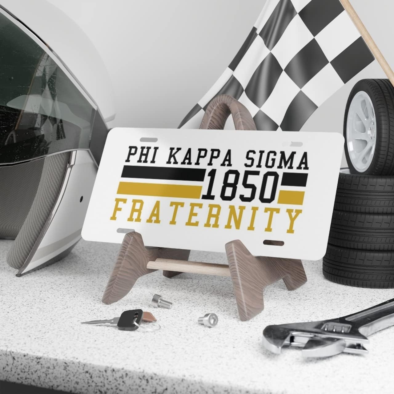 image:imagePhi Kappa Sigma Year License Plates