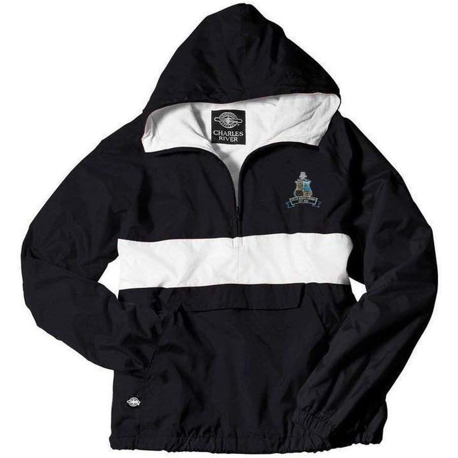 image:imageGreekgear Phi Kappa Sigma Crest Shield AnorakBlackWhite