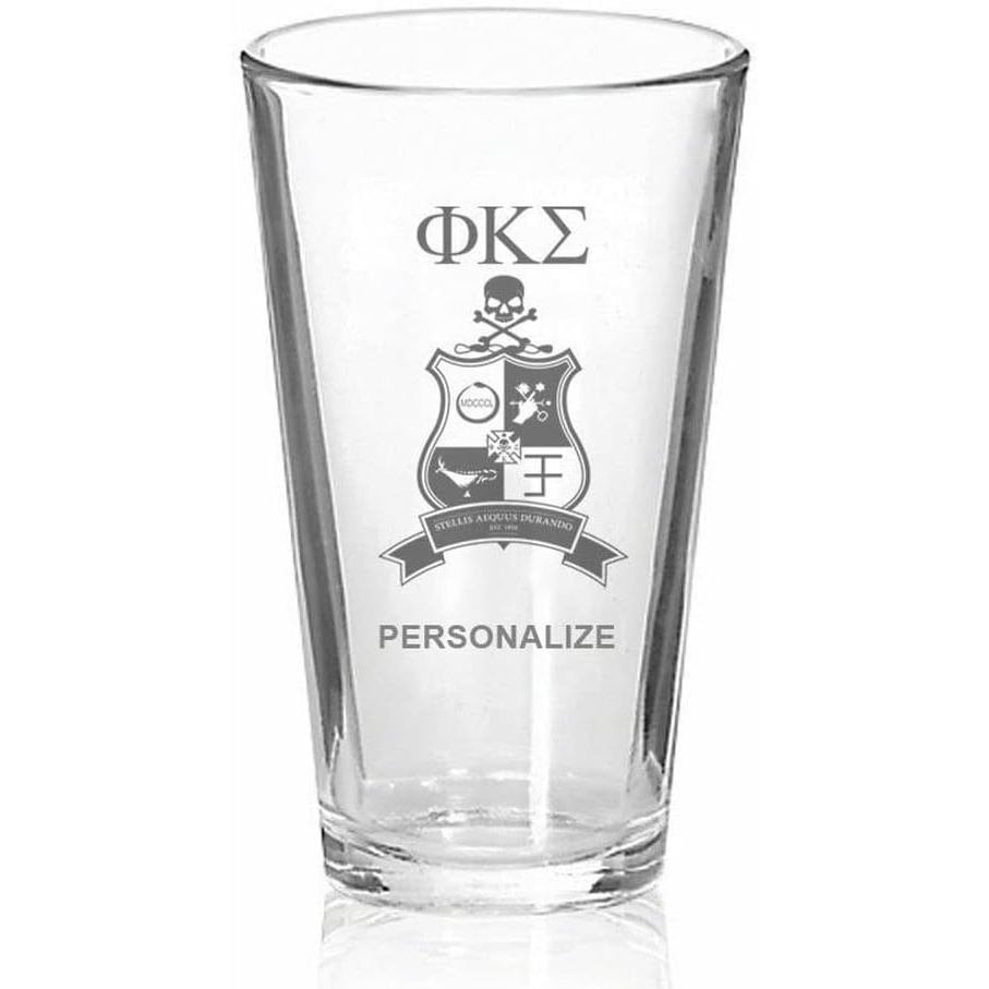 image:imageGreekgear Phi Kappa Sigma Mixing Glass Transparent