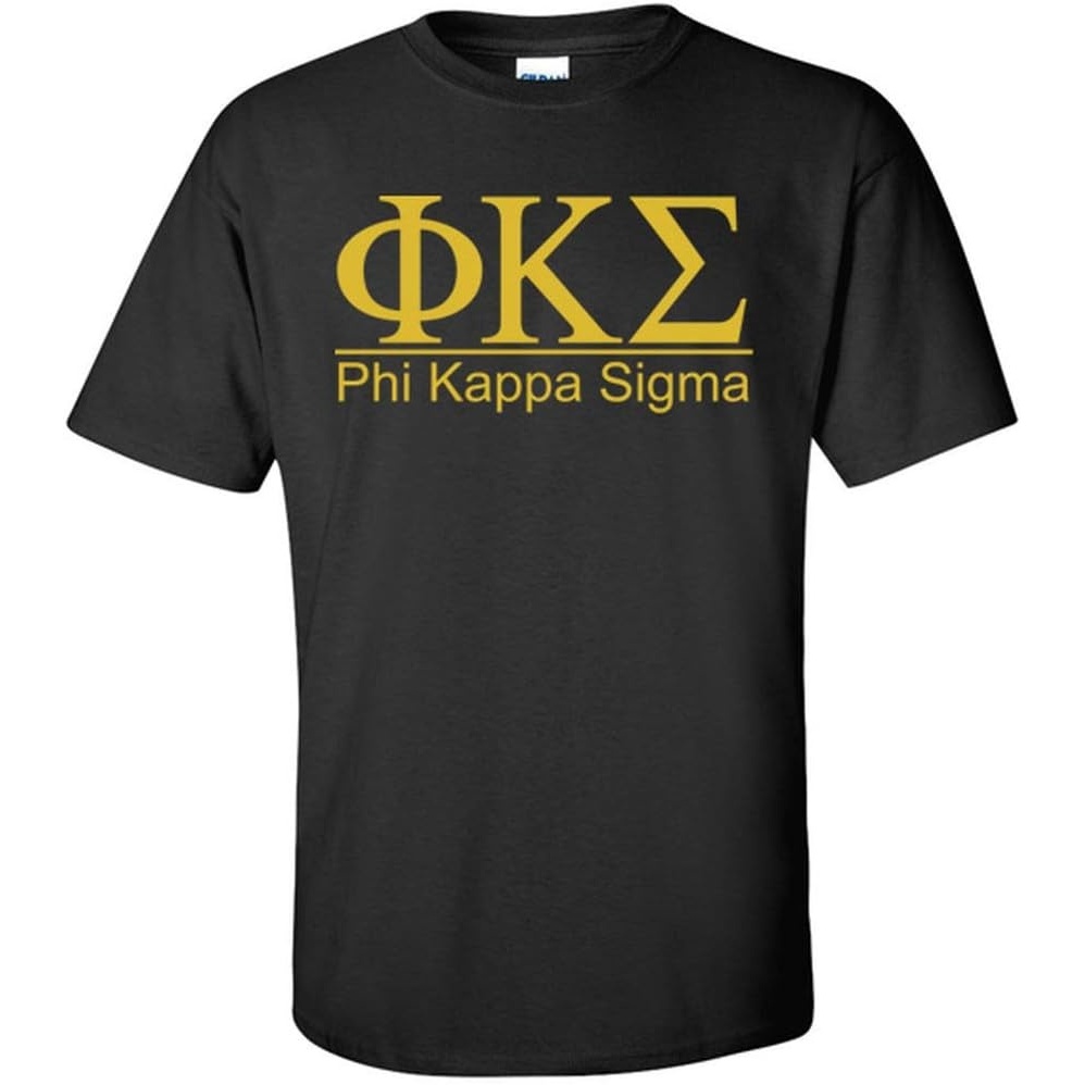 image:imagePhi Kappa Sigma Bar TeeBlack