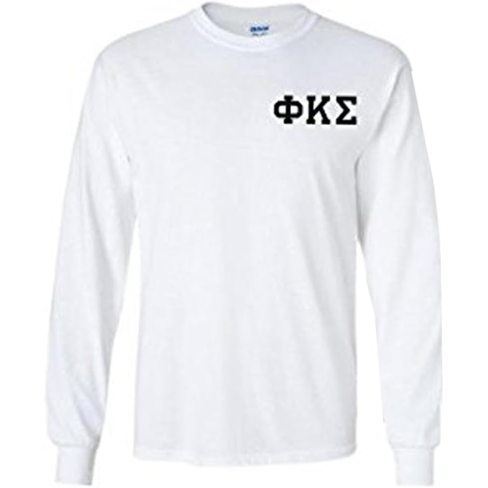 image:imagePhi Kappa Sigma Flag Long Sleeve TShirtWhite