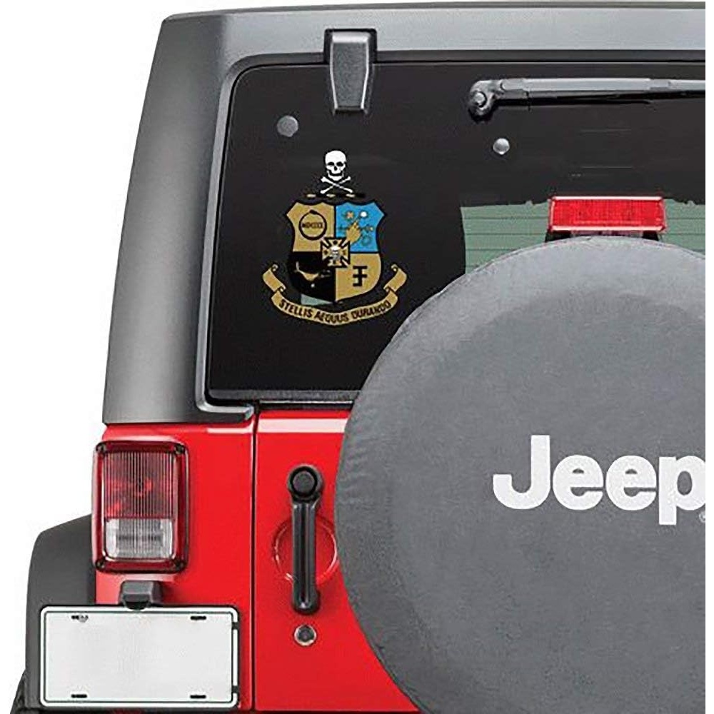 image:imagePhi Kappa Sigma Large Greek Color Crest Decal Up to 12 Inch Tall
