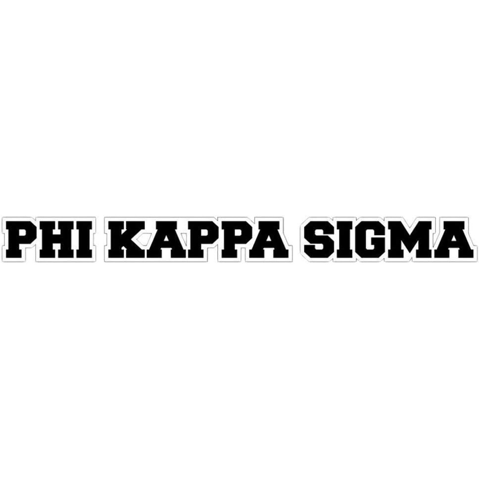 image:imagePhi Kappa Sigma Long Window Sticker
