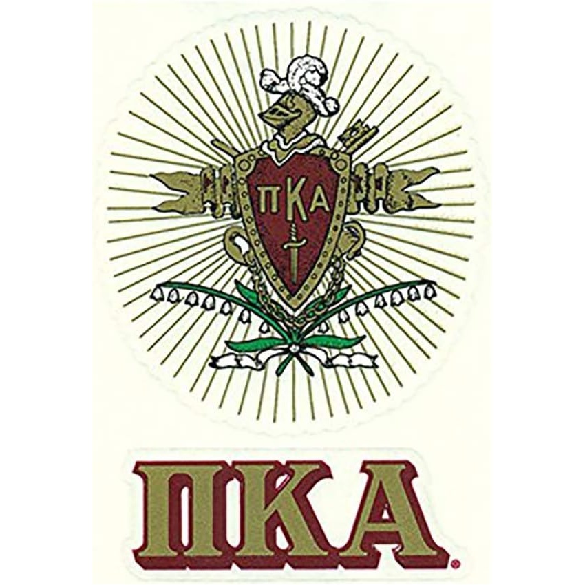 image:imagePi Kappa Alpha Pike Crest Shield Decal