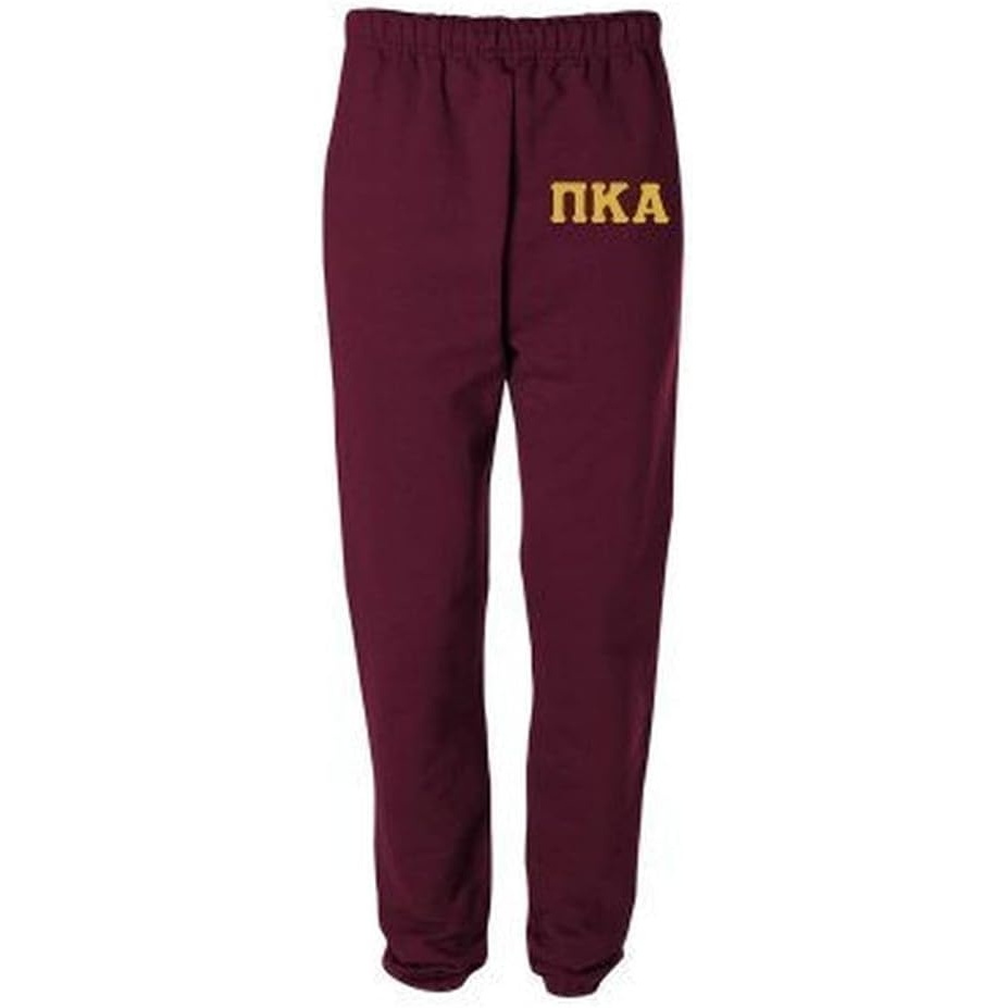 image:imagePi Kappa Alpha Pike Greek Lettered Thigh SweatpantsMaroon