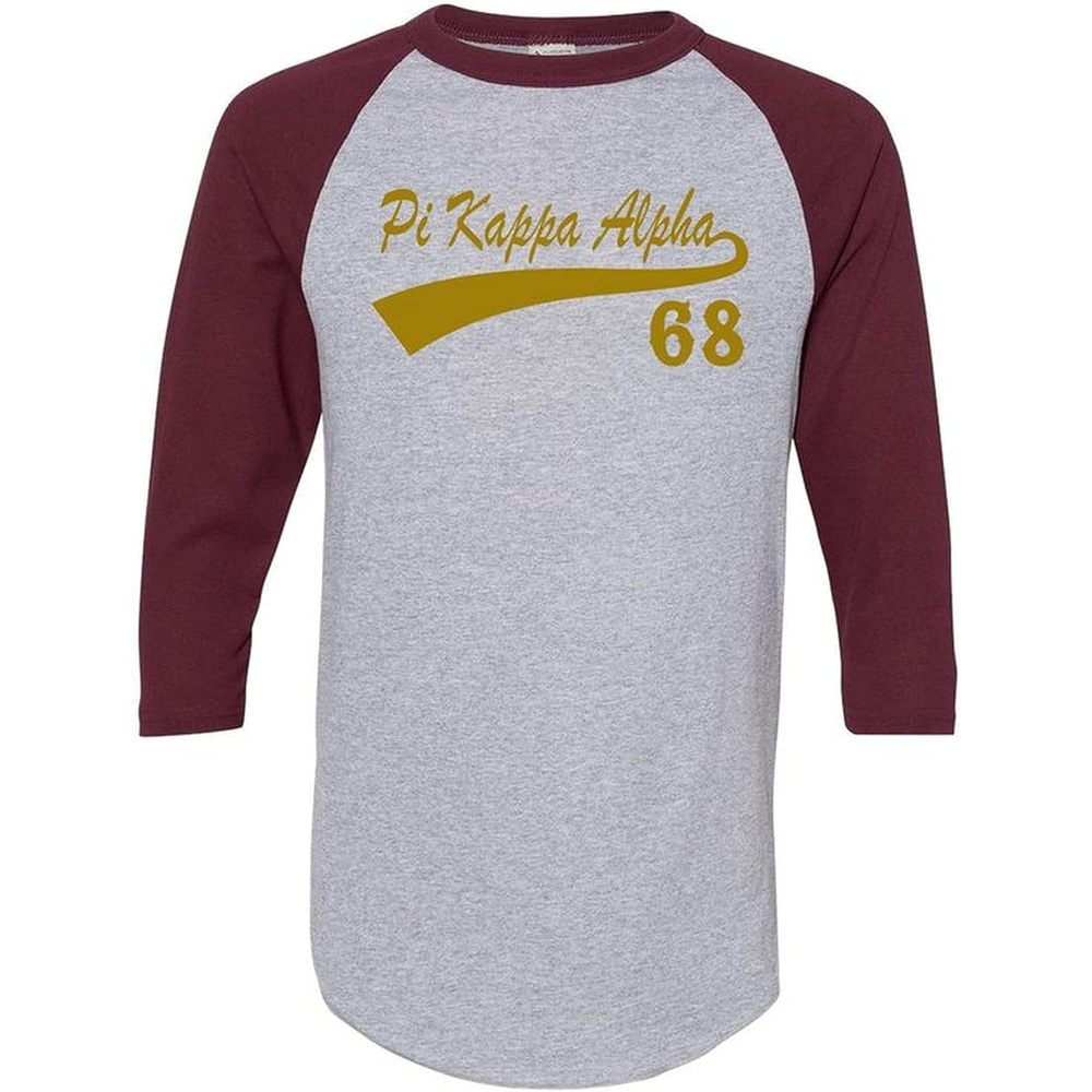 image:imagePi Kappa Alpha Pike Tail Year RaglanGrey WMaroon