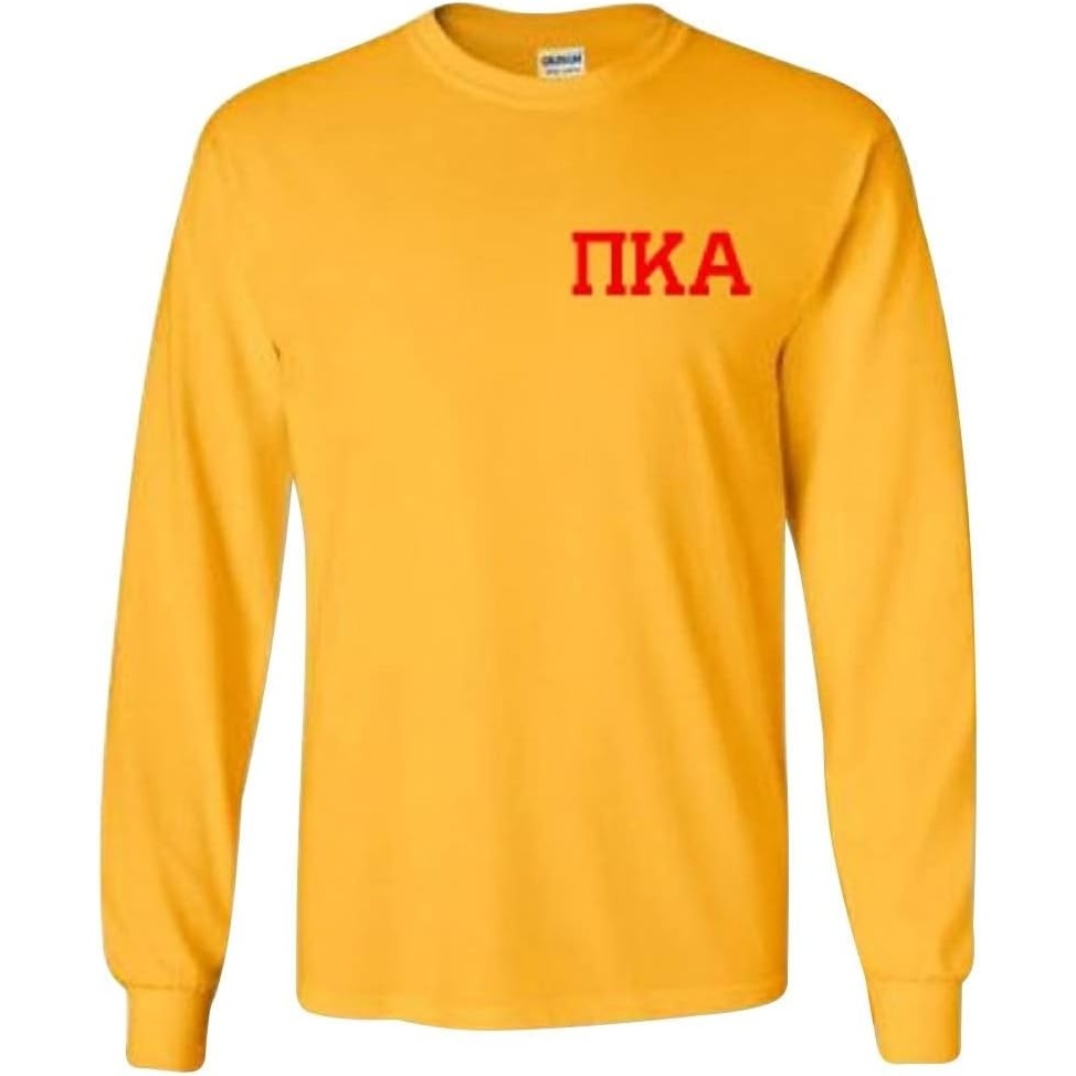image:imagePi Kappa Alpha Pike World Famous Crest Long Sleeve TShirtGold