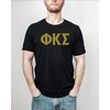 Phi Kappa Sigma Letter Tee(Black)