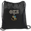 Greekgear Phi Kappa Sigma Crest Shield Cinch Sack