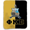 Greekgear Phi Kappa Sigma Two Tone Sherpa Lap Blanket