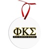 Phi Kappa Sigma Classic Circle Ornaments