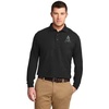 Phi Kappa Sigma Crest – Shield Emblem Long Sleeve Polo(Black)