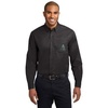 Phi Kappa Sigma Crest – Shield Long Sleeve Oxford(Black/Light Stone)