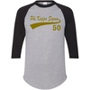 Phi Kappa Sigma Tail Year Raglan(Grey W/Black)