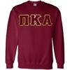 Pi Kappa Alpha Lettered Crewneck(Maroon)