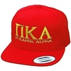 Pi Kappa Alpha Pike Flatbill Snapback Hats Original(Red)
