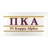 Pi Kappa Alpha Pike Lettered Lines License Covers
