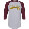 Pi Kappa Alpha Pike Tail Year Raglan(Grey W/Maroon)