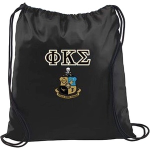Greekgear Phi Kappa Sigma Crest Shield Cinch Sack