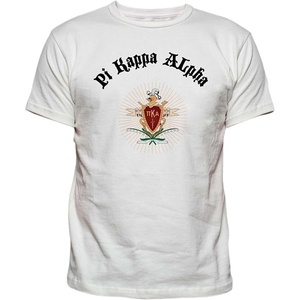 PI Kappa Alpha Pike Vintage Crest T-Shirt(White)