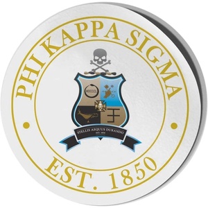 Phi Kappa Sigma Circle Crest – Shield Decal