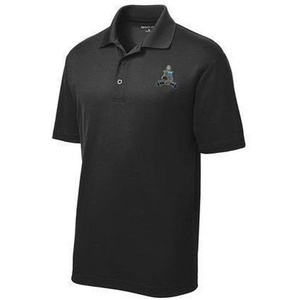 Phi Kappa Sigma Crest – Shield Emblem Polo(Black)