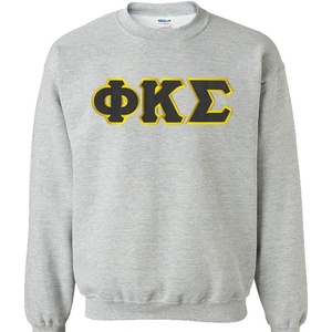 Phi Kappa Sigma Lettered Crewneck(Sports Grey)