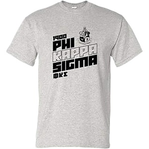 Phi Kappa Sigma Upstanding Tee(Sports Grey)