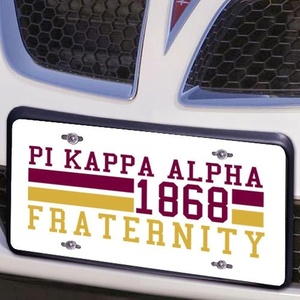 Pi Kappa Alpha Pike Year License Plate