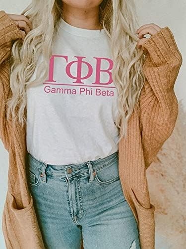 image:imageGreekgear Gamma Phi Beta Heavyweight TShirtWhite