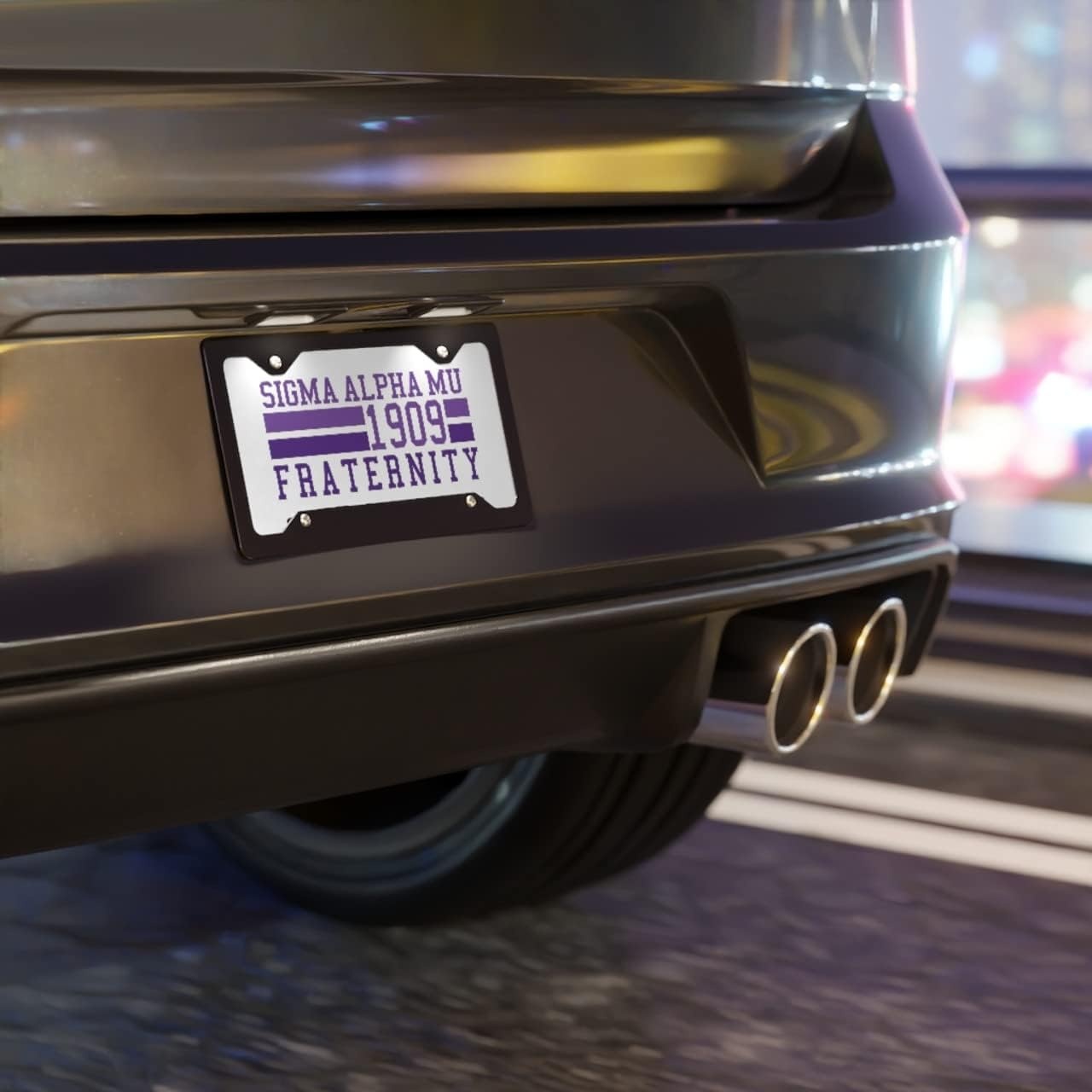 image:imageSigma Alpha Mu Year License Plates