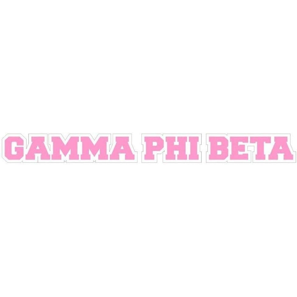 image:imageGamma Phi Beta Long Window Sticker
