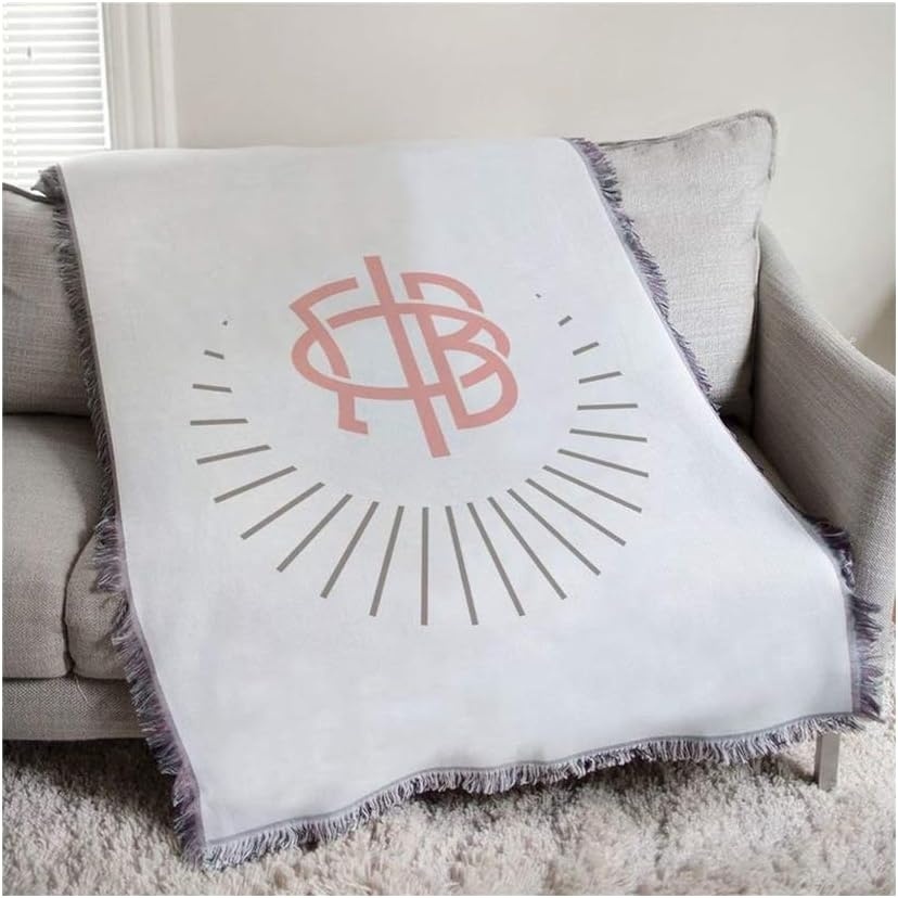 image:imageGreekgear Gamma Phi Beta Logo Afghan Blanket Throw