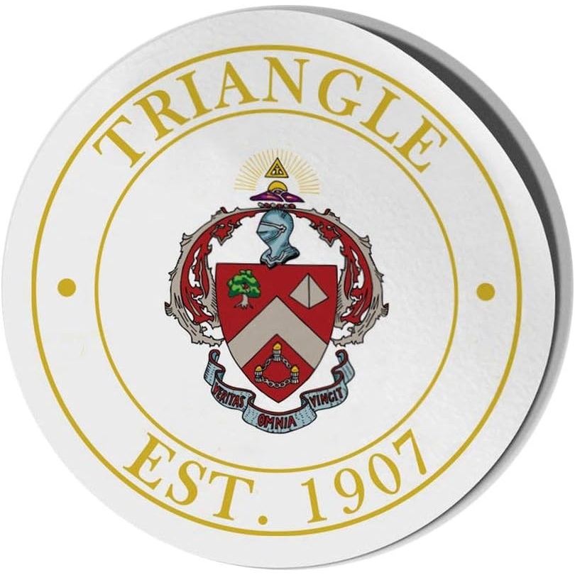 image:imageGreekgear Triangle Circle Crest Shield Decal