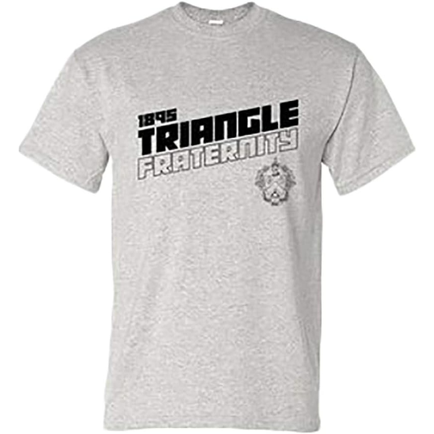 image:imageGreekgear Triangle Upstanding TeeSports Grey