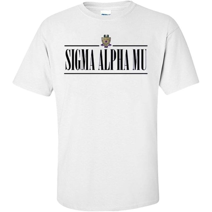image:imageSigma Alpha Mu 2020 Crest TeeWhite