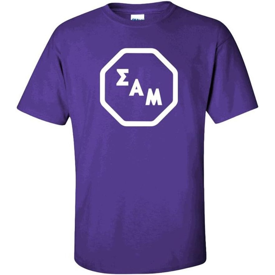 image:imageSigma Alpha Mu Logo Short Sleeve TeePurple