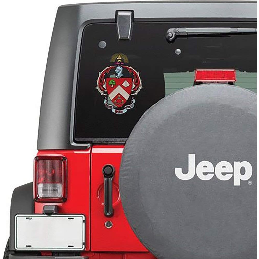 image:imageTriangle Large Greek Color Crest Decal Up to 12 Inch Tall
