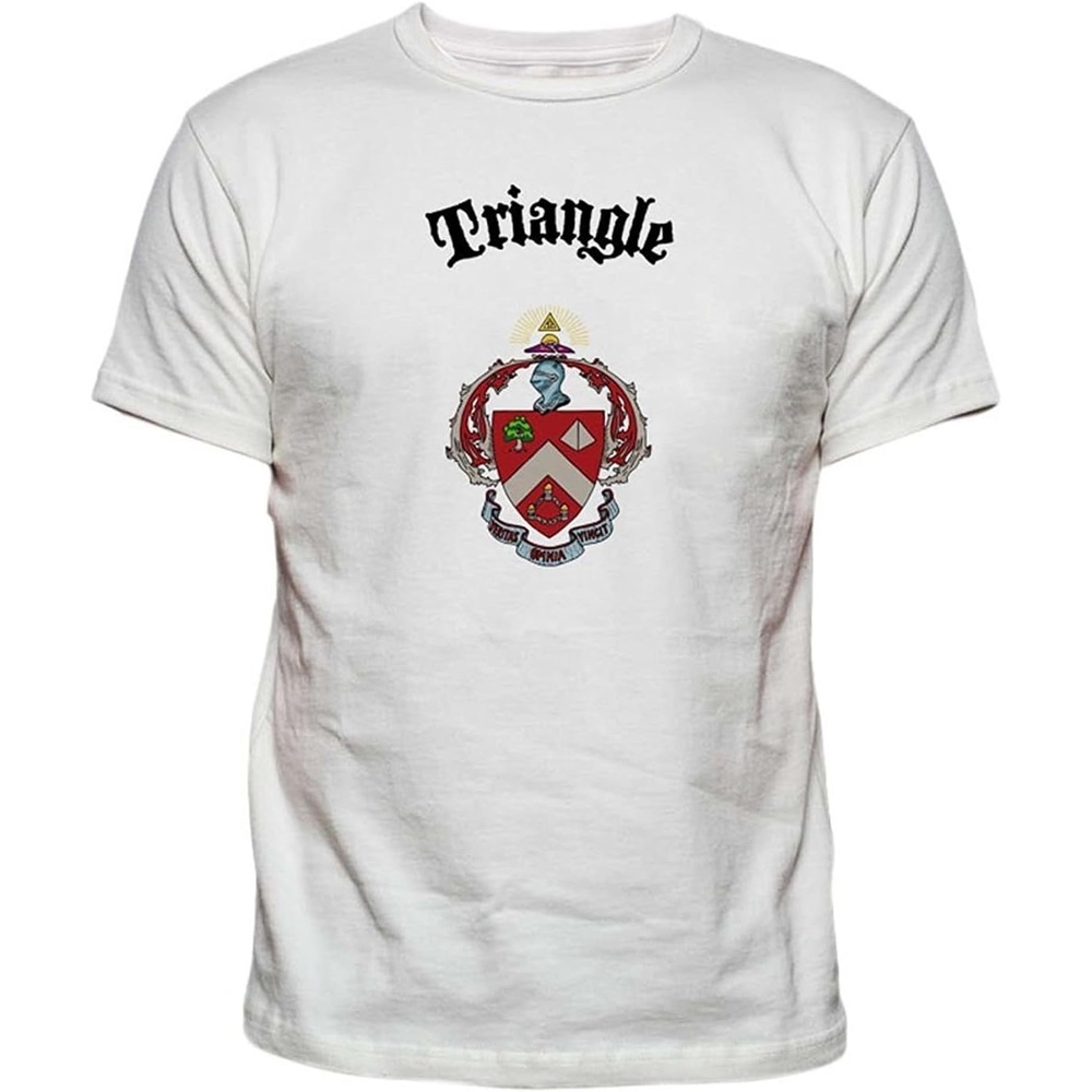 image:imageTriangle Vintage Crest TShirtWhite