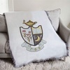 Greekgear Gamma Phi Beta Full Color Crest Afghan Blanket Throw