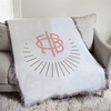 Greekgear Gamma Phi Beta Logo Afghan Blanket Throw