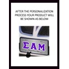 Sigma Alpha Mu Lettered License Cover