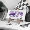 Sigma Alpha Mu Year License Plates