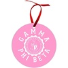 Gamma Phi Beta Shield Christmas Ornaments